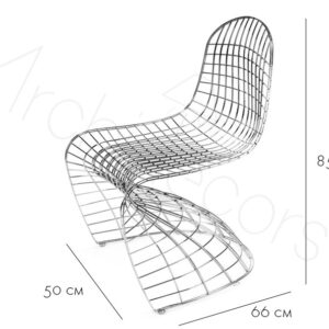 FADED WIRE CHAIR - Görsel 2