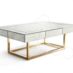 DOLPHIN MIRROR COATED COFFEE TABLE - Görsel 2