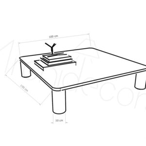 COQUETA MARBLE COFFEE TABLE - Görsel 3