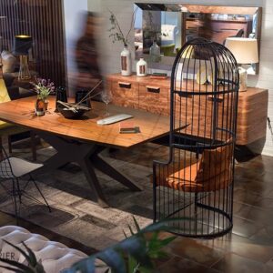 CAGE METAL ARMCHAIR - Görsel 2