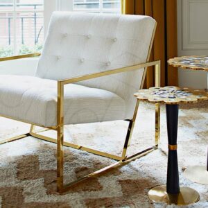 ADORE BRASS ARMCHAIR - Görsel 7