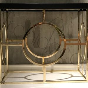 ROUNDED BRASS DRESSER - Image 4