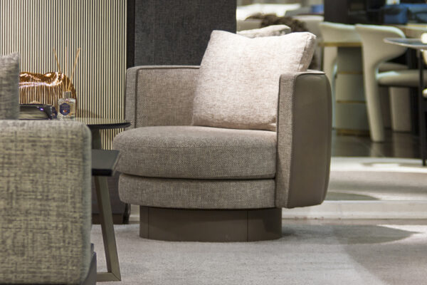 Leather armchair