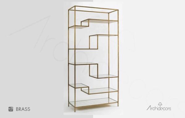 Brass Metal Vitrin